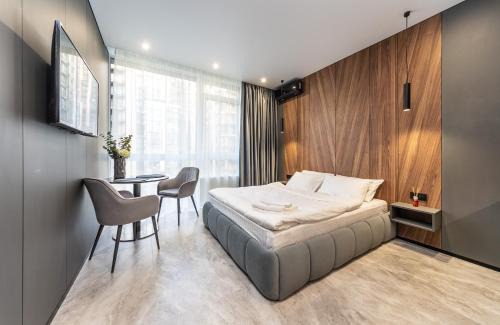 Pechers'kyi District Apartment | Апартаменти-студіо "Premium Lux Apartments French Quarter 2" з гідромасажною ванною чи з душем