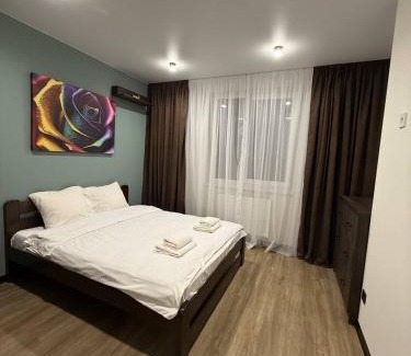 Lviv City Center Apartment | Апартаменти у Львові на вулиці Під Голоском 15б 110 з чудовим видом на місто Львів