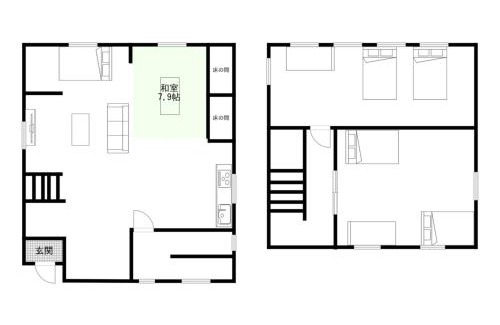 Tsuboya Apartment | 国際通り徒歩5分/2フロア貸切【シーサーの隠れ家】