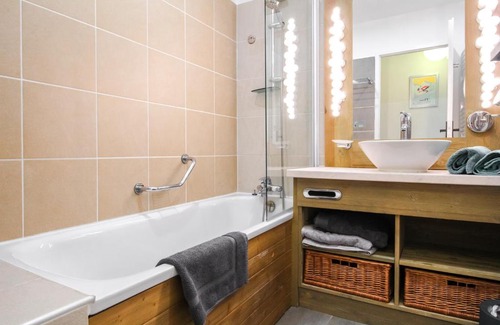 Flaine Apartment | 1-bed apartment in 5* Residence with mountain views, ski in, ski out