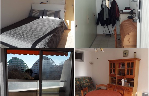 Le Couchant Apartment | 1 bedroom apartment, private parking, swimming pool, lift close to the beach