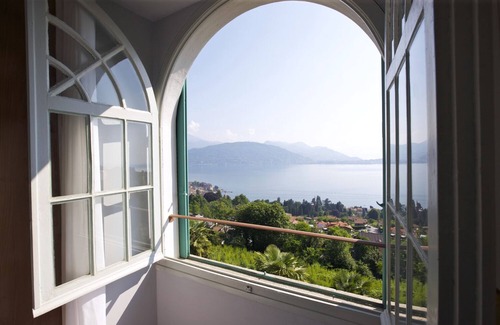Carciano Apartment | 1-bedroom apartment in an Art Nouveau villa with communal pool