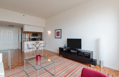 Downtown Jersey City Apartment | 1 Bedroom steps from Grove St PATH Train to NYC