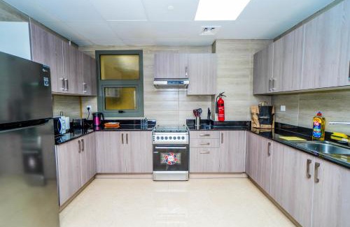 Al Barsha Apartment | 1 BR Apt, Miracle Garden with RoofTop Pool, King Bed, Gym,100mbps