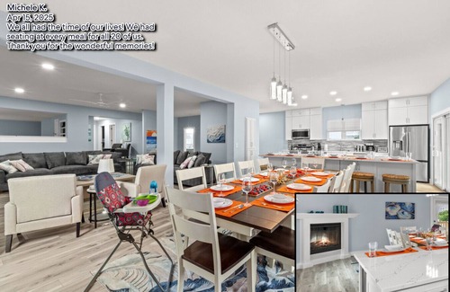 Crystal Beach Apartment | #1 Destin home, Saltwater spa & pool, Beach@2min walk, Golf cart