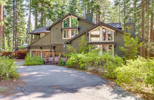 Tahoe Woods House | 1 Mi to Beach Tahoe City Retreat with Game Room