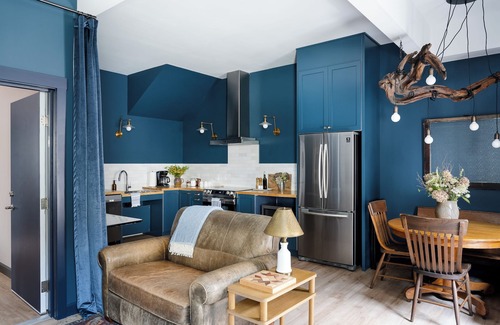 Nashville Apartment | 1-North: Cozy 1BR Retreat in Downtown Nashville, IN