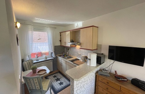 Gross Zicker Apartment | 1-room apartment no. 01 with terrace - Pension Ritter - in a quiet location of