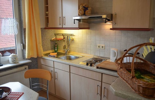 Gross Zicker Apartment | 1-room apartment no. 02 with terrace - Pension Ritter - in a quiet location of