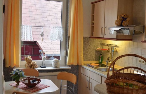 Gross Zicker Apartment | 1-room apartment no. 02 with terrace - Pension Ritter - in a quiet location of
