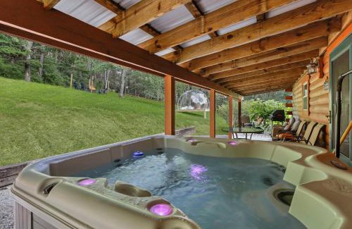 Logan House | 10-Acre Cabin, Sauna, Hot Tub, Game Rm, Stargazing Dome, EV, BBQ