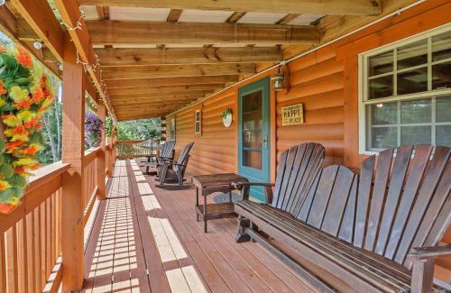 Logan House | 10-Acre Cabin, Sauna, Hot Tub, Game Rm, Stargazing Dome, EV, BBQ