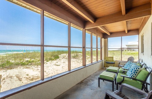 East End House | 10% off November! Beachfront, ground level, 2bed/1bath, screened porch.