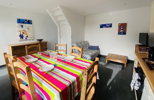 Crozon House | 100 m Plage du Portzic Morgat Maison 4 Personnes 2 Chambres Jardin