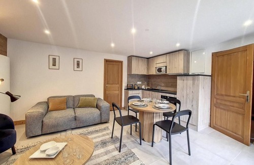 Saint-Martin-de-Belleville Apartment | 100m from ski slopes, Ground floor, balcony, tv, ski locker, 47m², Saint Martin de Belleville