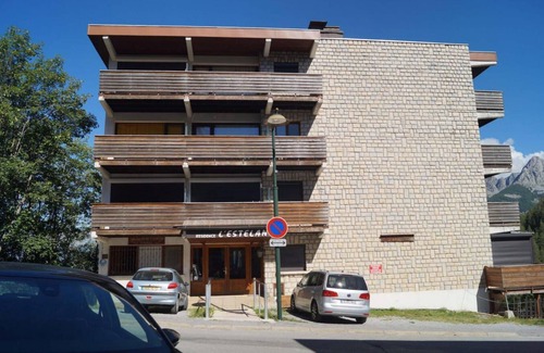 Pra Loup Apartment | 100m from ski slopes, 2nd floor, view ski slopes, balcony, tv, 32m², Pra Loup