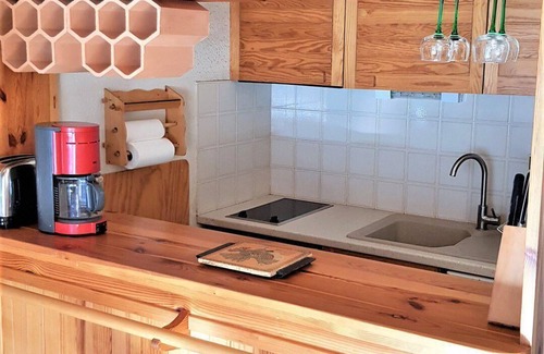 La Joue du Loup Apartment | 10m from ski slopes, 1st floor, view ski slopes, terrace, tv, ski locker, 60m², La Joue du Loup