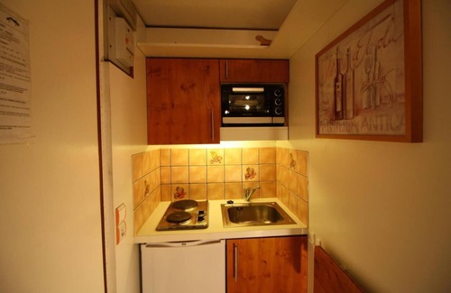 Tignes le Lac Apartment | 10m from ski slopes, 7th floor, tv, ski locker, 16m², Tignes