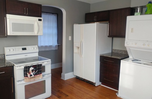 Charles Town Condo | 1200 SqFt Condo Above Abolitionist Ale Works Charles Town w/Laundry & Deck #201