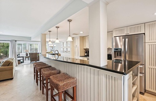 South Beach Villa | 1401 South Beach Villa ~ Townhome in Sea Pines | Steps to Beach and Marina!