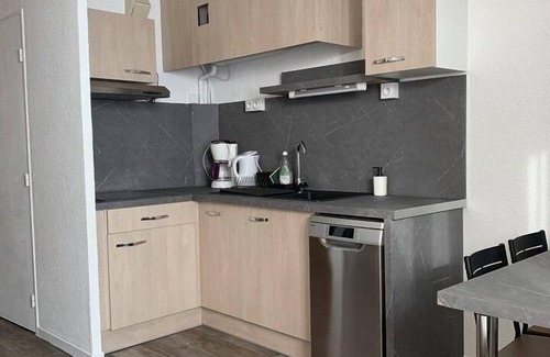 Eclose-Est Apartment | 150m from ski slopes, 3rd floor, tv, ski locker, 24m², Alpe d'Huez