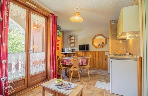 Aussois Apartment | 150m from ski slopes, Ground floor, balcony, tv, ski locker, 21m², Aussois