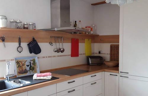 Bugewitz Apartment | 160 square meter vacation apartment for 5 people near the Szczecin Lagoon in a quiet location.