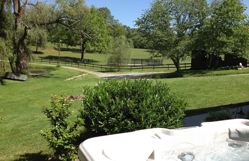 Arden Cottage | 17 Acre Private Horse Farm~Fireplace~Hot Tub~Quiet~Secluded