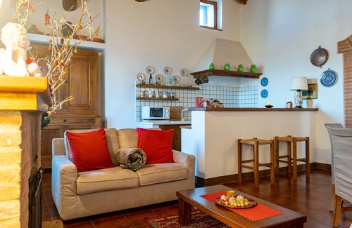 Montepulciano Apartment | 170 sqm attic in the center of Montepulciano, amazing view!