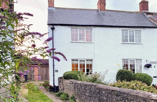 Bedale Cottage | 17th-century cottage overlooking village green.