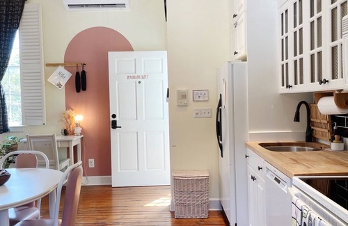 Historic District - North Apartment | 1885 Upscale Vintage Parlor Loft: Heart of Historic SAV