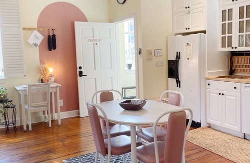 Historic District - North Apartment | 1885 Upscale Vintage Parlor Loft: Heart of Historic SAV