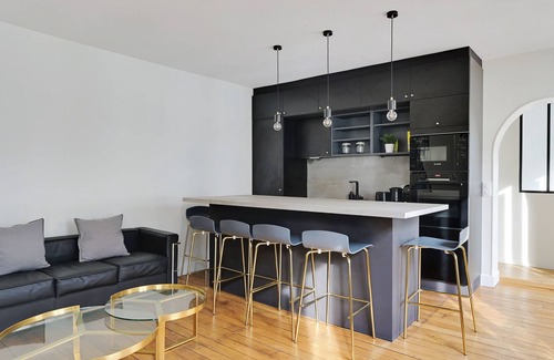 Quartier de la Goutte-d'Or Apartment | 1BDR Modern, bright & quiet 4P - Lariboisière -BAIL MOBILITE
