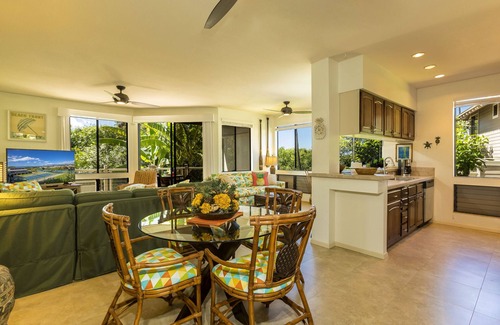 Wailea Condo | 1BR, 2BA! Enjoy Fairway and Partial Ocean Views From Your Private Lanai!