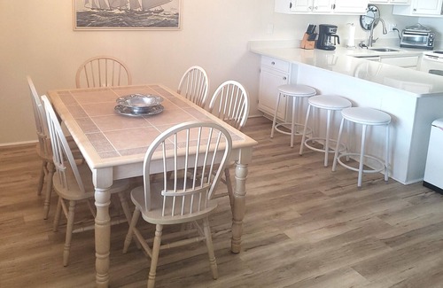 Midtown Ocean City Condo | 1st floor, oceanblock property at 47th St, just steps to beach, close to nightlife