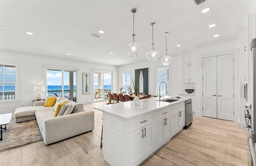 West Panama City Beach House | 2 Beachfront Homes - Whale Rested Family - 2 Private Pools, Slps 24, Book 2025!