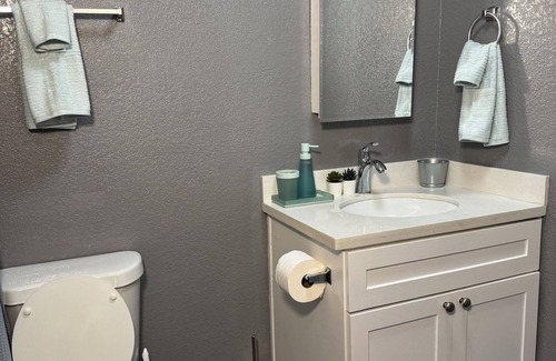Greater Heights Apartment | 2 Bed 1 Bath Private Apartment with 1King 1 Queen in Houston Heights