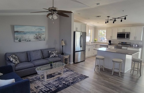 Fort Myers Beach House | 2 Bed/2 Bath Home in Gated Community on San Carlos Blvd. Only 2 miles from FMB.
