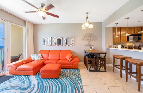 Lower Grand Lagoon Condo | 2 BED + 2 BATH: MASTER SUITE ON THE BEACH WITH FREE BEACH SERVICE!