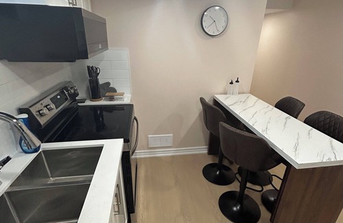 Brampton Apartment | 2-bedroom, 1-bathroom basement apartment, perfect for small families or couples.
