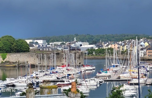 Concarneau Apartment | 2 BEDROOM APARTMENT RENEWED, STUNNING VIEW OF CLOSED CITY AND MARINA