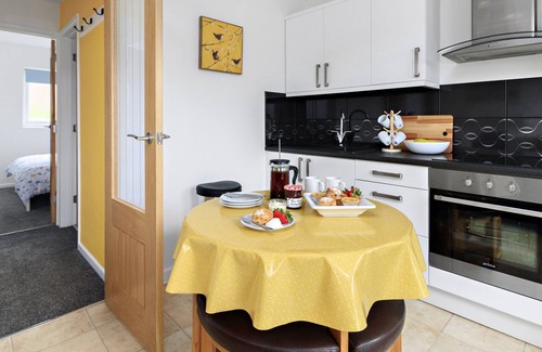 Brixham Ski Chalet | 2 bedroom chalet with access to seasonal facilities including indoor heated pool