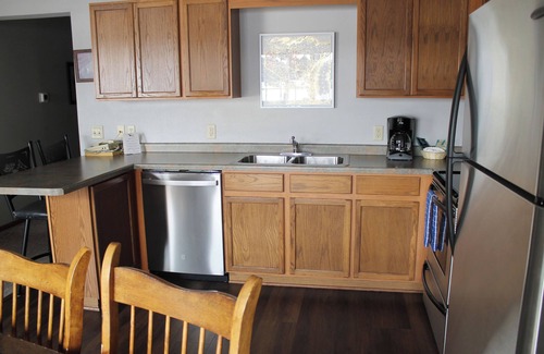Eagle River Condo | 2 bedroom condo, great view of Duck Lake
