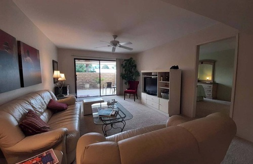 Palm Springs Condo | 2-bedroom condo in beautiful Palm Springs no car needed