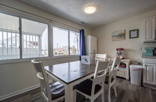 Ocean City Condo | 2 Bedroom-Downtown-Near Boardwalk-Laundry-TVs-WiFi