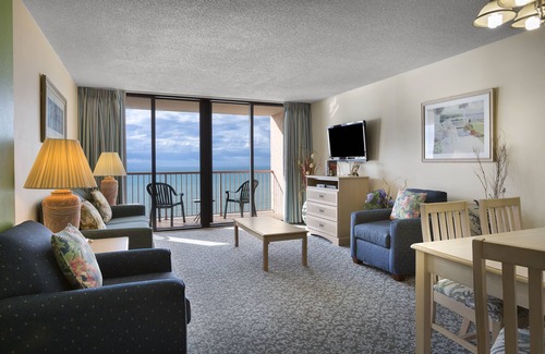 Myrtle Beach Resort | 2 Bedroom Oceanfront Condo at Great Resort + Official On-Site Rental Privileges