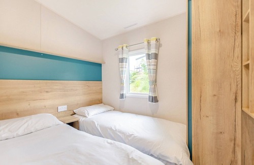 Longridge House | 2 Bedroom Ribchester Platinum caravan with balcony at the front.