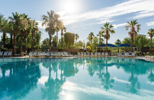 Palm Desert House | 2 Bedroom Villa: 2 King Beds; 2 sofa beds; Kitchen, Dining, Fireplace, Balcony