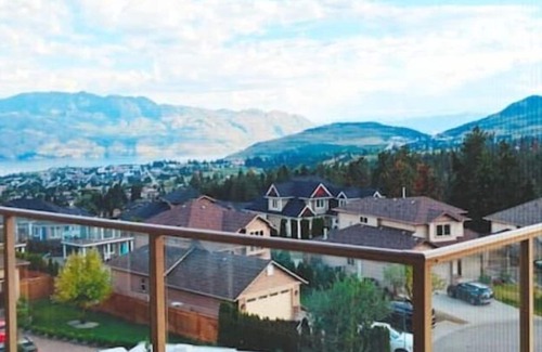 Central Okanagan House | 2-Bedroom Walk-Out Ground Floor Suite with Private Entry, Lake & Mountain Views