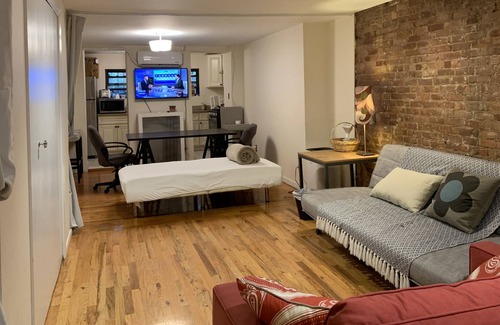 Fort Greene House | 2 bedrooms created w/ heavy curtains by BAM, a cultural district w/private yard